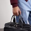 Textured-Leather Briefcase - OU2