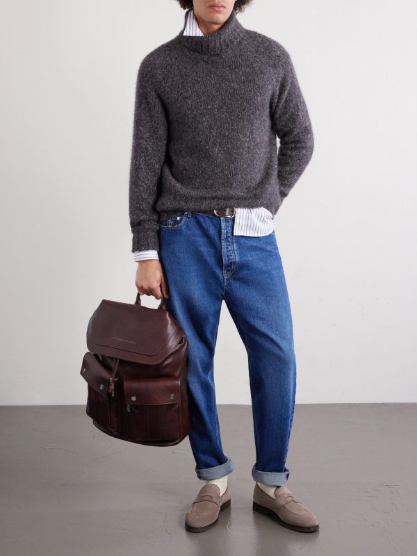 Leather Backpack - FR Leather Backpack - FR
