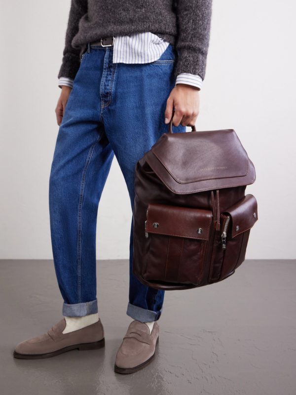 Leather Backpack - OU Leather Backpack - OU