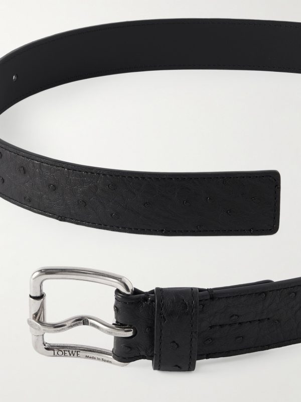 3.5cm Ostrich Belt - E1 3.5cm Ostrich Belt - E1