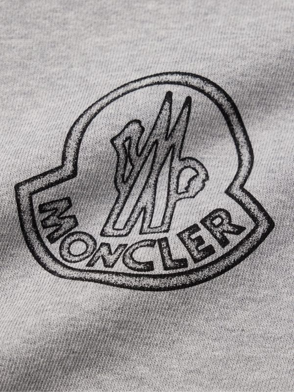 Logo-Print Appliquéd Cotton-Jersey Sweatshirt - CU Logo-Print Appliquéd Cotton-Jersey Sweatshirt - CU