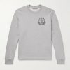 Logo-Print Appliquéd Cotton-Jersey Sweatshirt Logo-Print Appliquéd Cotton-Jersey Sweatshirt