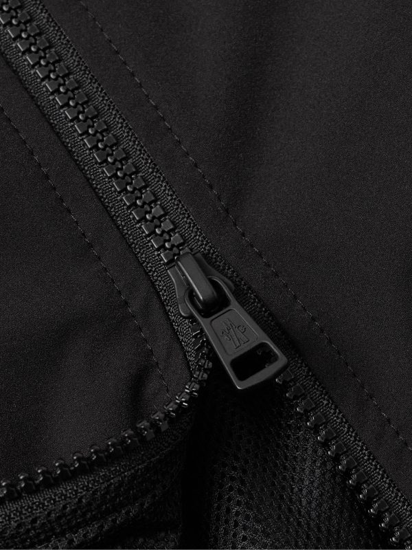 Evandro Logo-Appliquéd Shell Jacket - E1 Evandro Logo-Appliquéd Shell Jacket - E1
