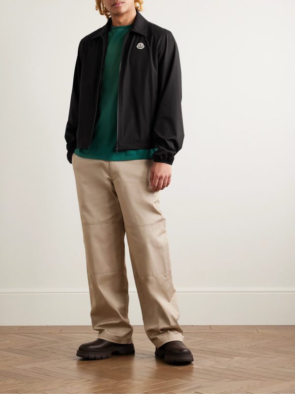 Evandro Logo-Appliquéd Shell Jacket - OU Evandro Logo-Appliquéd Shell Jacket - OU