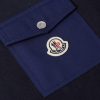 Zip-Detailed Logo-Appliquéd Twill-Trimmed Cotton-Jersey Sweatshirt - CU