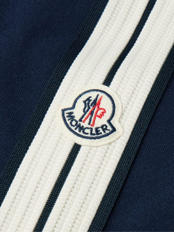Striped Cotton-Jersey Track Jacket - CU