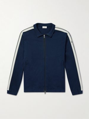 Striped Cotton-Jersey Track Jacket Striped Cotton-Jersey Track Jacket