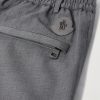 Tapered Logo-Appliquéd Wool Trousers - CU Tapered Logo-Appliquéd Wool Trousers - CU