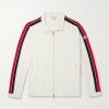 Striped Cotton-Jersey Track Jacket Striped Cotton-Jersey Track Jacket