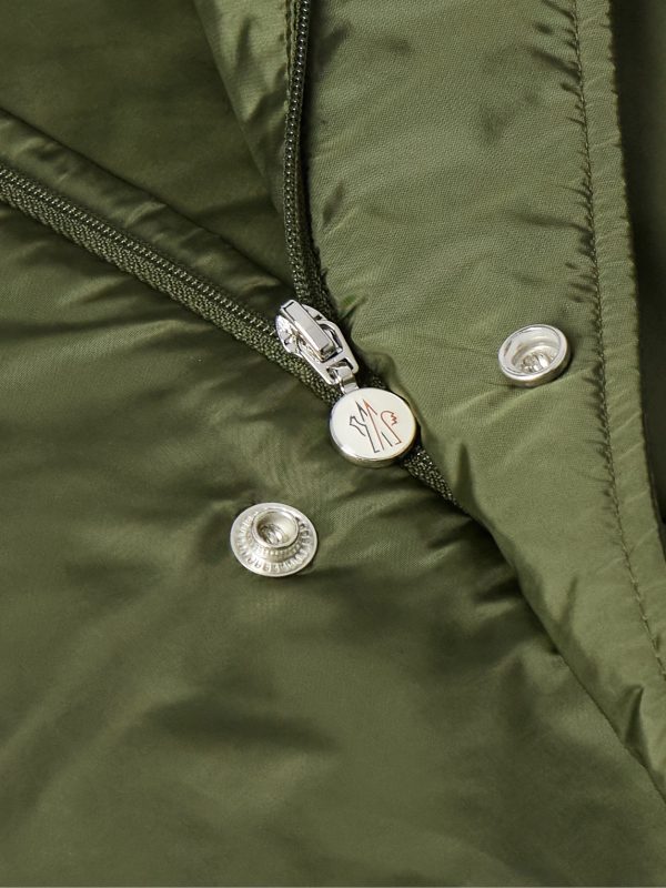 Montriond Logo-Appliquéd Nylon Jacket - CU Montriond Logo-Appliquéd Nylon Jacket - CU