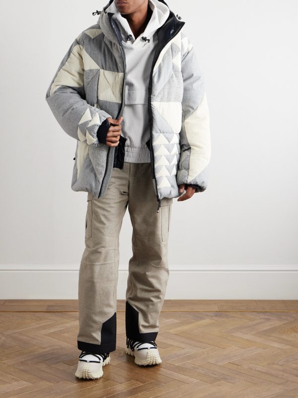Logo-Appliquéd Cotton-Blend Corduroy Hoodie - OU Logo-Appliquéd Cotton-Blend Corduroy Hoodie - OU