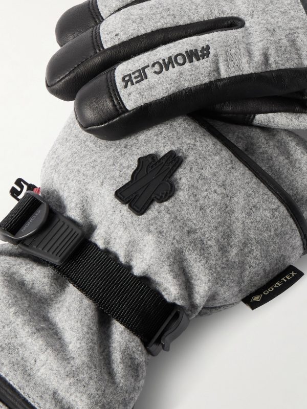 Grenoble Stretch-Shell and Leather Ski Gloves - CU Grenoble Stretch-Shell and Leather Ski Gloves - CU