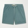 Straight-Leg Mid-Length Swim Shorts Straight-Leg Mid-Length Swim Shorts