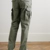 Tapered Cotton-Drill Cargo Trousers - BK Tapered Cotton-Drill Cargo Trousers - BK