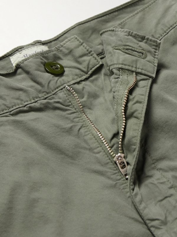 Tapered Cotton-Drill Cargo Trousers - E1 Tapered Cotton-Drill Cargo Trousers - E1
