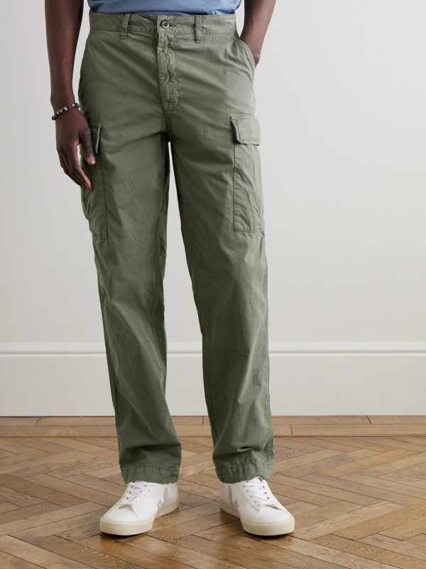 Tapered Cotton-Drill Cargo Trousers - FR Tapered Cotton-Drill Cargo Trousers - FR