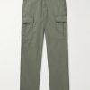 Tapered Cotton-Drill Cargo Trousers Tapered Cotton-Drill Cargo Trousers