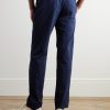 Tanker Slim-Fit Straight-Leg Cotton Drawstring Trousers - BK Tanker Slim-Fit Straight-Leg Cotton Drawstring Trousers - BK