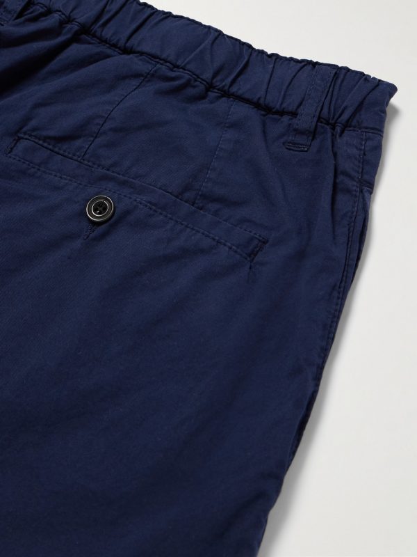 Tanker Slim-Fit Straight-Leg Cotton Drawstring Trousers - CU Tanker Slim-Fit Straight-Leg Cotton Drawstring Trousers - CU