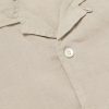 Palm Convertible-Collar Linen Shirt - CU Palm Convertible-Collar Linen Shirt - CU