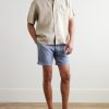 Palm Convertible-Collar Linen Shirt - OU Palm Convertible-Collar Linen Shirt - OU