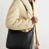 Small Traveler Intrecciato Full-Grain Leather Messenger Bag - OU Small Traveler Intrecciato Full-Grain Leather Messenger Bag - OU