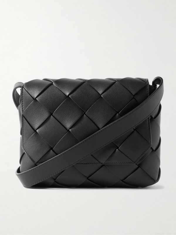 Diago Intrecciato Leather Pouch Diago Intrecciato Leather Pouch