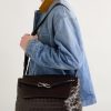 Andiamo Intrecciato Leather Messenger Bag - OU
