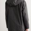 Hooded Poplin Jacket - BK