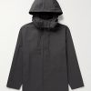 Hooded Poplin Jacket