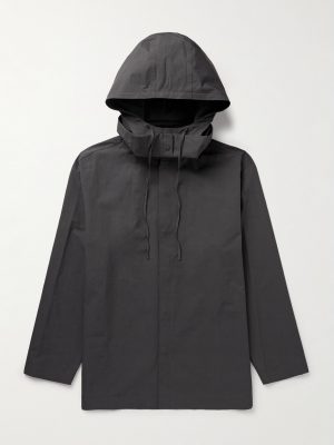Hooded Poplin Jacket Hooded Poplin Jacket