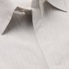 Striped TENCEL™ Lyocell and Cotton-Blend Shirt - CU Striped TENCEL™ Lyocell and Cotton-Blend Shirt - CU