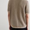 Crocheted Organic Cotton Shirt - BK