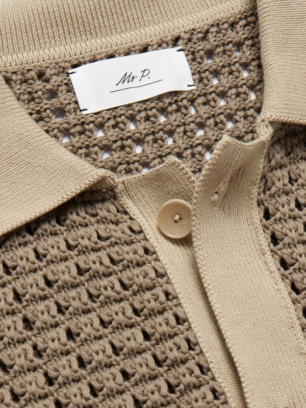 Crocheted Organic Cotton Shirt - CU