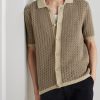 Crocheted Organic Cotton Shirt - FR