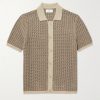 Crocheted Organic Cotton Shirt