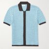 Crocheted Organic Cotton Shirt Crocheted Organic Cotton Shirt