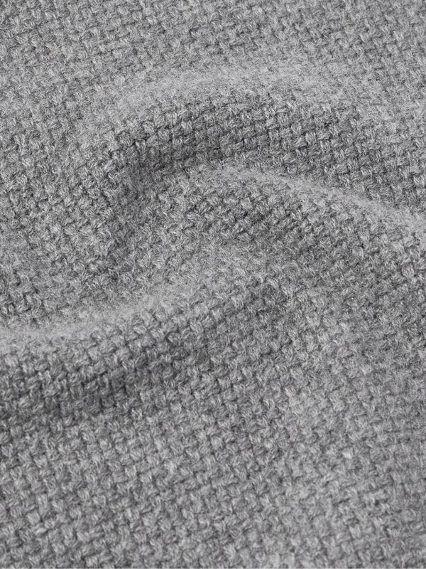 Intrecciato Cashmere-Blend Sweater - CU Intrecciato Cashmere-Blend Sweater - CU