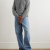 Intrecciato Cashmere-Blend Sweater - OU Intrecciato Cashmere-Blend Sweater - OU