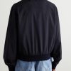 Wool Bomber Jacket - BK Wool Bomber Jacket - BK
