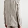 Shinji Linen Suit Jacket - BK Shinji Linen Suit Jacket - BK