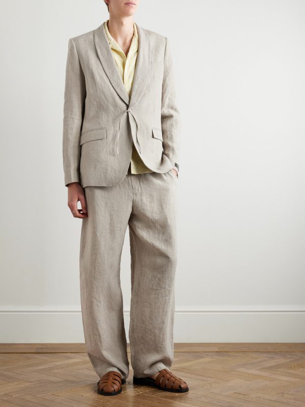 Shinji Linen Suit Jacket - OU Shinji Linen Suit Jacket - OU