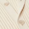 Juhi Ribbed-Knit Cotton Cardigan - CU Juhi Ribbed-Knit Cotton Cardigan - CU