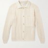 Juhi Ribbed-Knit Cotton Cardigan Juhi Ribbed-Knit Cotton Cardigan
