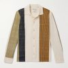 Atrato Patchwork Cotton-Canvas Shirt