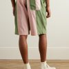 Milo Straight-Leg Striped Cotton-Jacquard Drawstring Shorts - BK