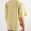 Ronen Convertible-Collar Embroidered Cotton-Poplin Shirt - BK