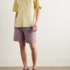 Ronen Convertible-Collar Embroidered Cotton-Poplin Shirt - OU