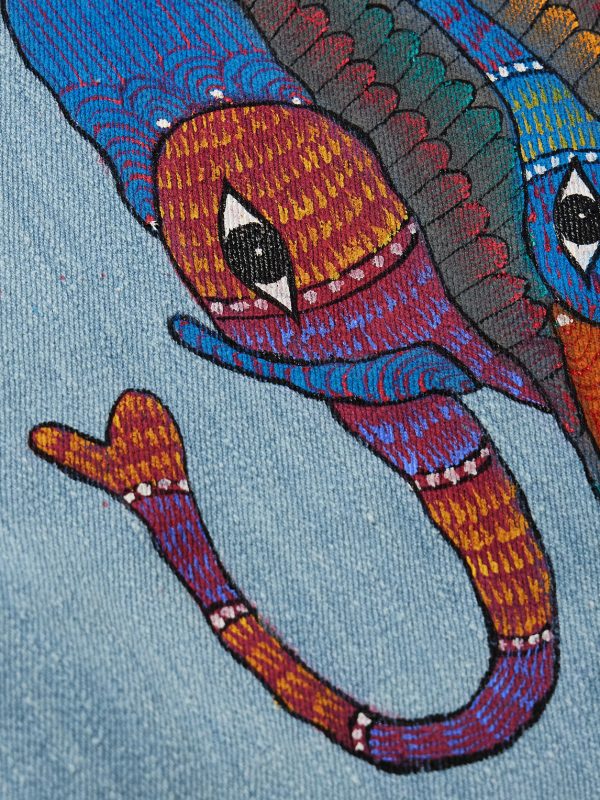 Osaka Printed Denim Jacket - CU