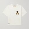 Appliquéd Embroidered Cotton-Jersey T-Shirt Appliquéd Embroidered Cotton-Jersey T-Shirt